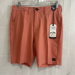 Billabong Men’s Crossfire Submersible Hybrid Shorts Mid-Length Size 29